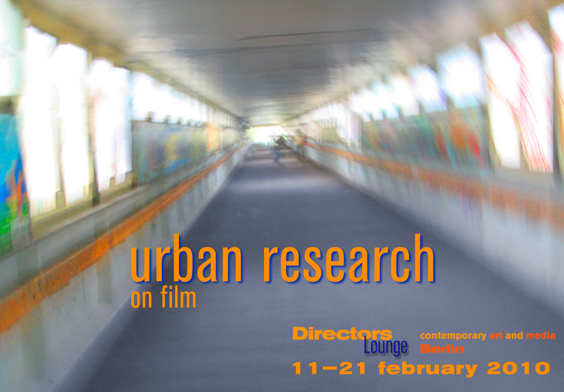 Urban Research 2010 poster