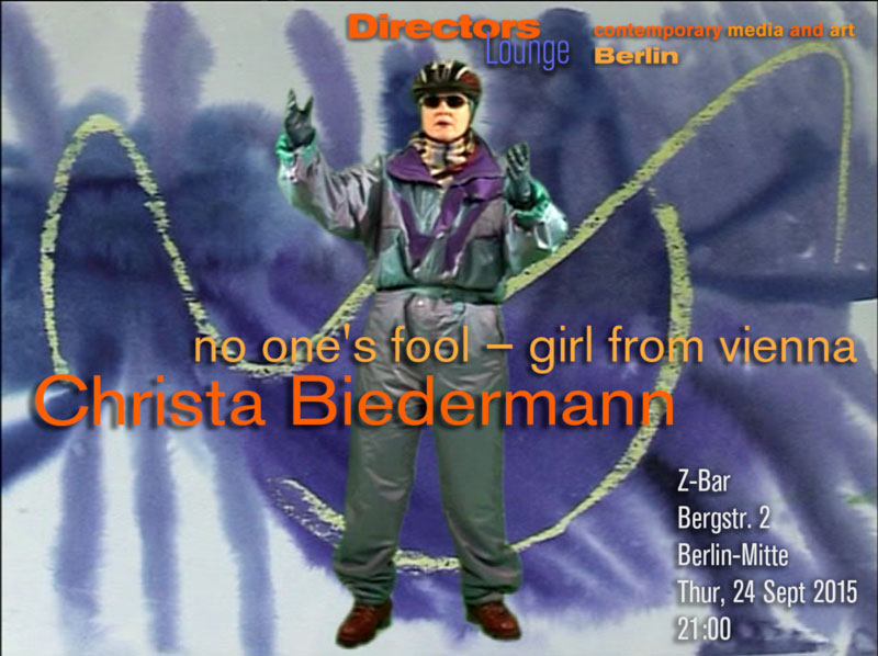 Christa Biedermann flyer Christa Biedermann flyer