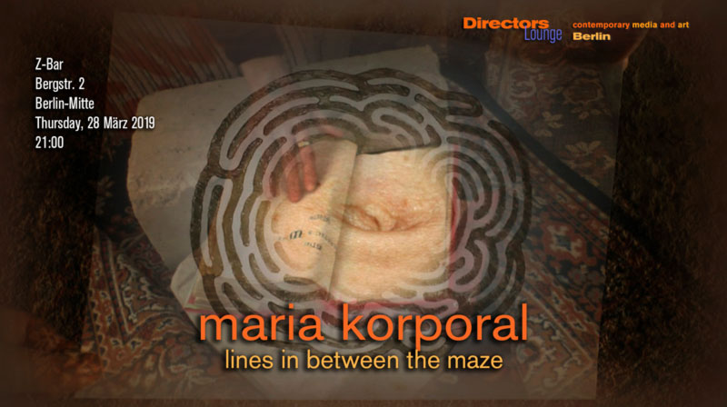 Directors Lounge Screening - Maria Korporal Directors Lounge Screening - Maria Korporal